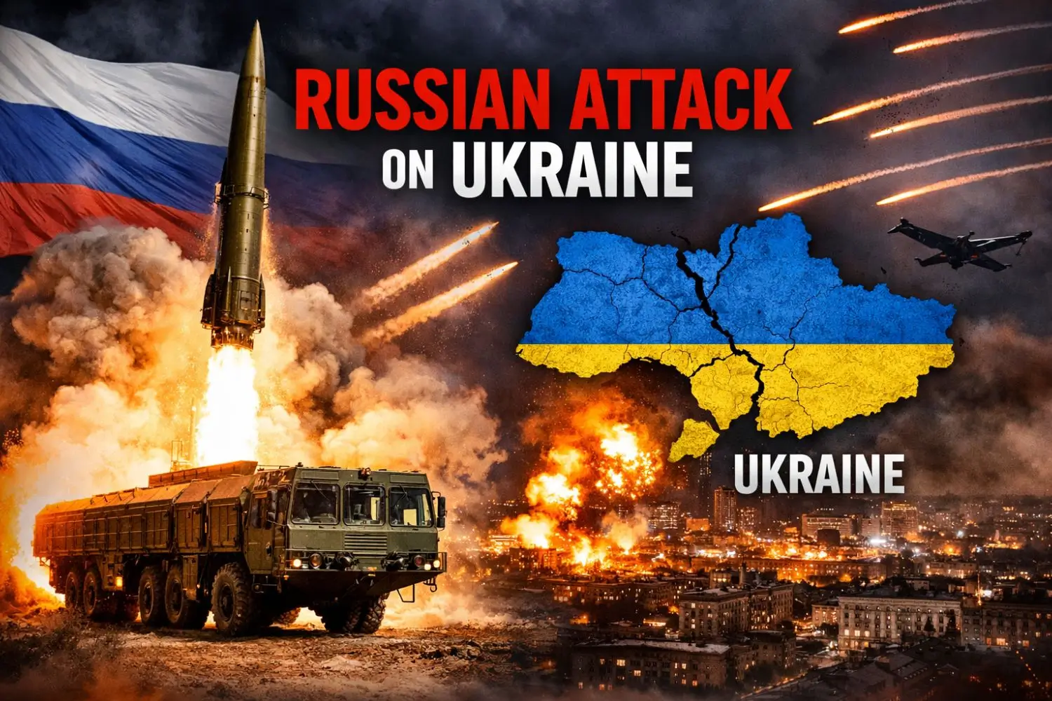 Russia Launches Record Iskander-M Strike on Ukraine in Massive Overnight Assault