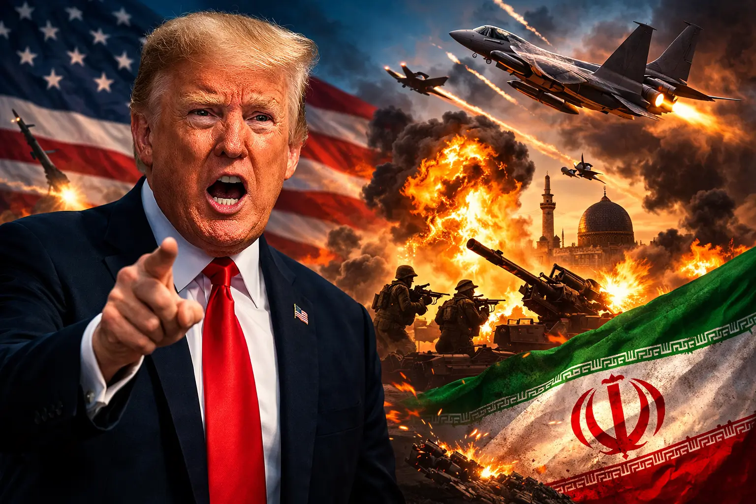 Trump tuyên bố Mỹ có nguồn vũ khí “gần như không giới hạn” khi xung đột với Iran bước sang ngày thứ tư