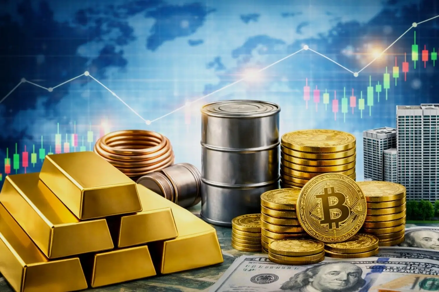 Tài sản trú ẩn và đầu tư thay thế: Chiến lược bảo vệ danh mục trong kỷ nguyên bất ổn toàn cầu