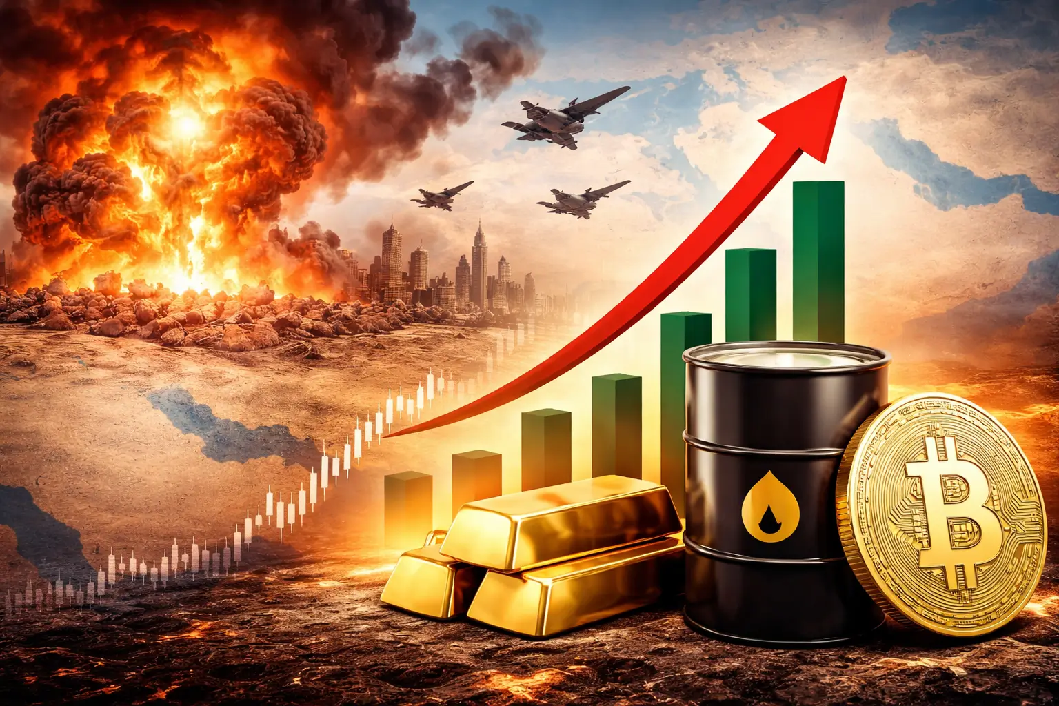 Global Markets Under Pressure As Middle East Crisis Escalates
